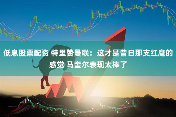 低息股票配资 特里赞曼联：这才是昔日那支红魔的感觉 马奎尔表现太棒了